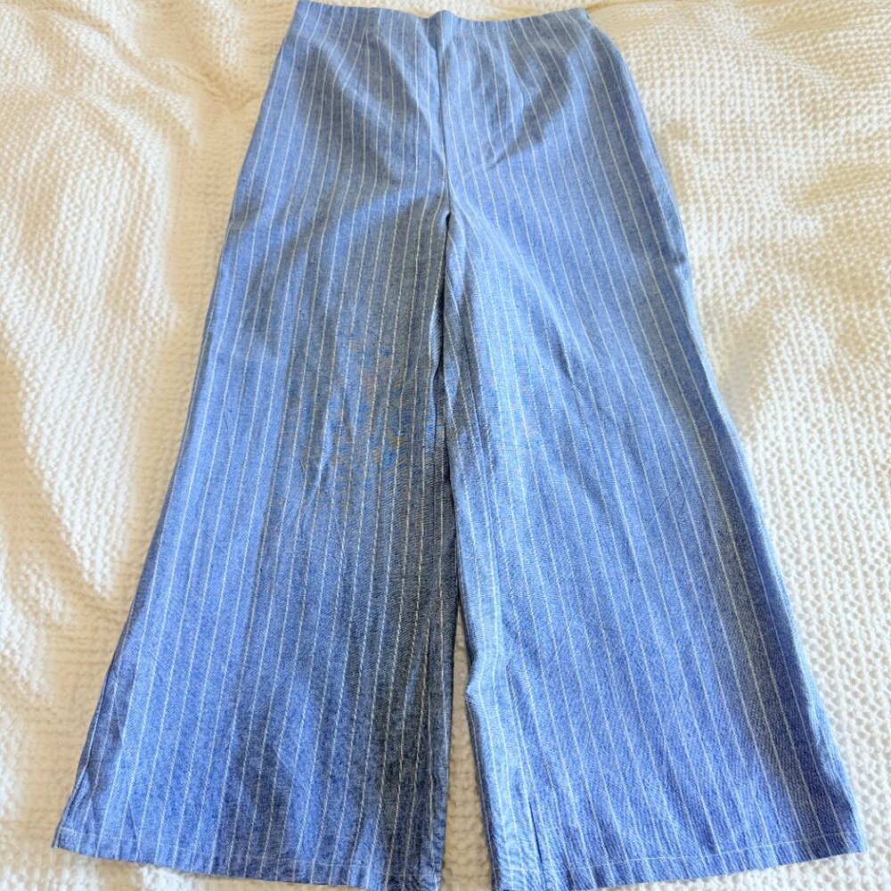 by the way. Striped Blue/White Pants - Size S